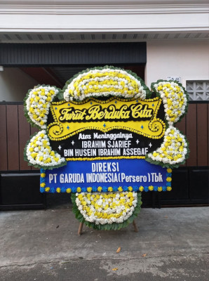 Papan Bunga Duka di Driyorejo