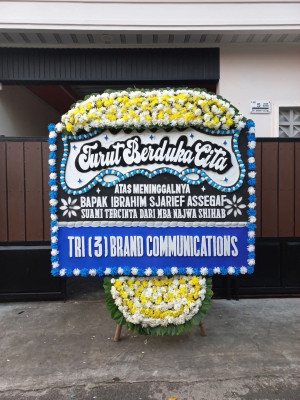 Papan Bunga Duka di Driyorejo